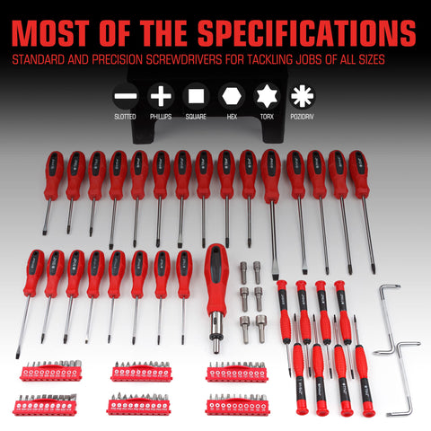 CARTMAN precision screwdrivers 8pcs for delicate work.