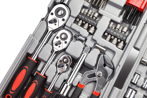 CARTMAN precision screwdrivers and pliers provide accurate adjustments and secure grips.