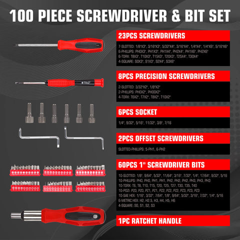 CARTMAN 60-piece bits, 1 inch, for wide project compatibility.