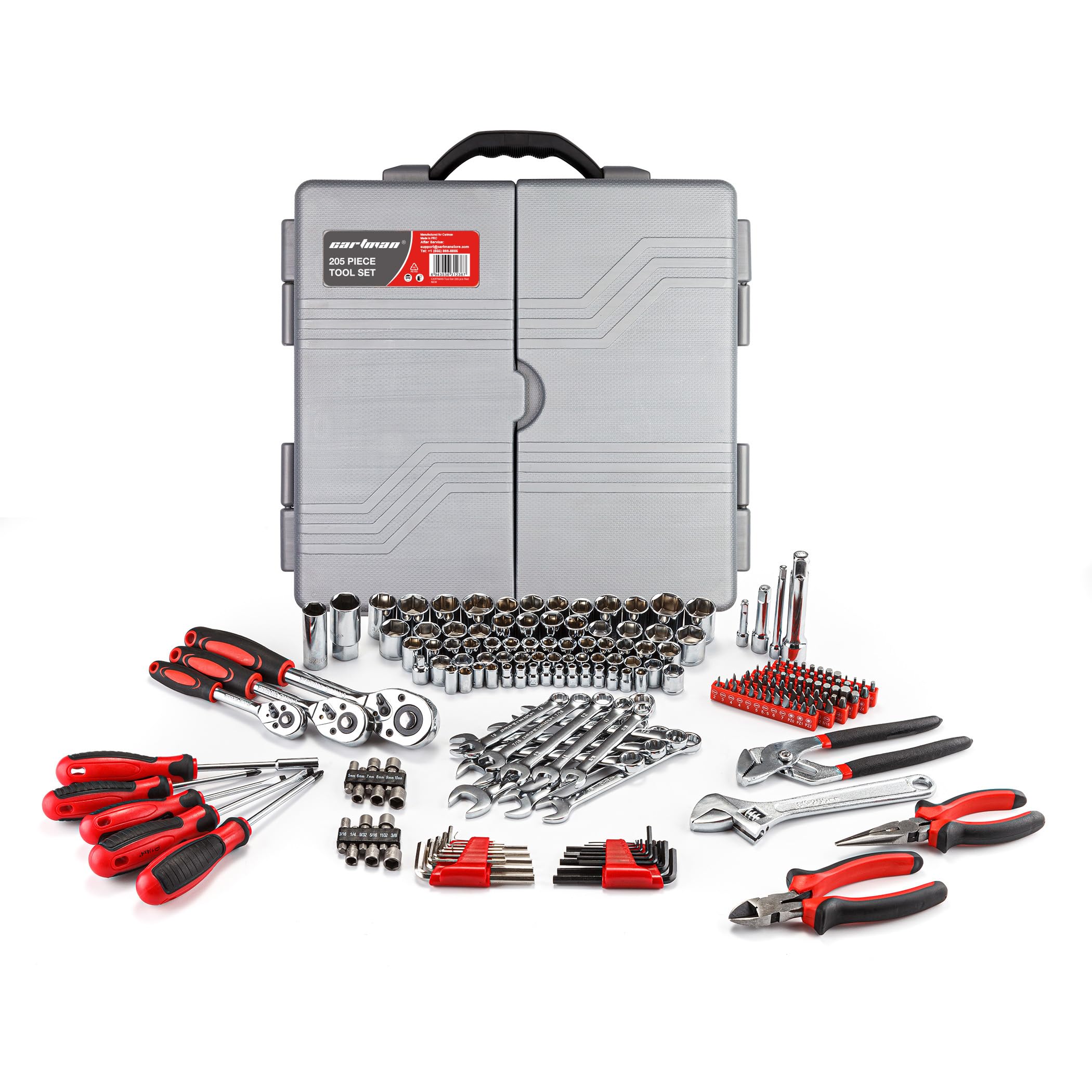 CARTMAN three-eighths drive sockets support automotive maintenance with fast, precise fits.