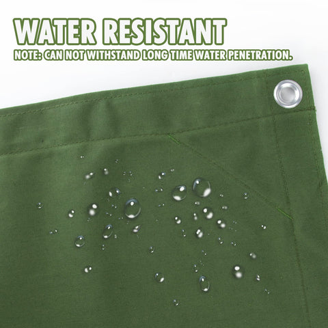 Cartman water-protective-all-season-tarp keeps gear dry in variable conditions.