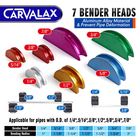 Reverse-bend adapters provide flexibility in tight spaces.