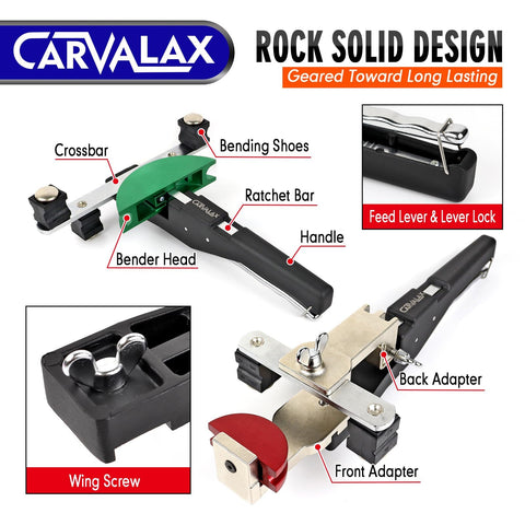 CARVALAX tube cutter and deburring tool deliver clean pipe prep.
