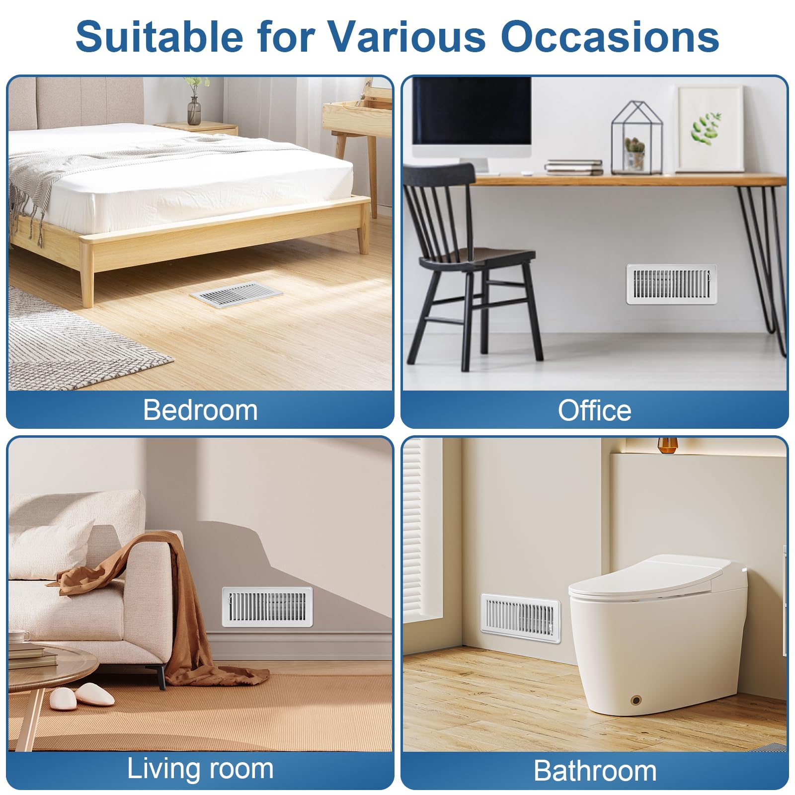 CASAJOY versatile design for floor or sidewall installation