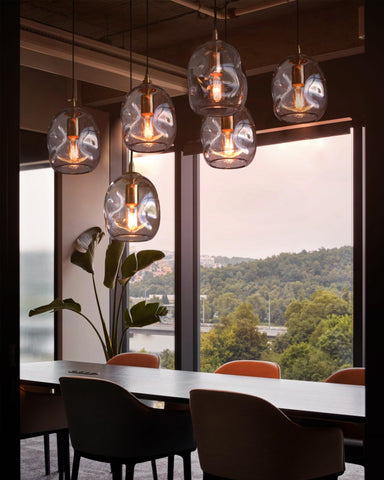 CASAMOTION modern industrial pendant suits sink counters and porch nooks.