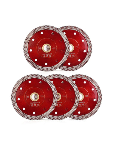 Casaverde 4.5-inch blade set designed for precise, chip-free tile installation