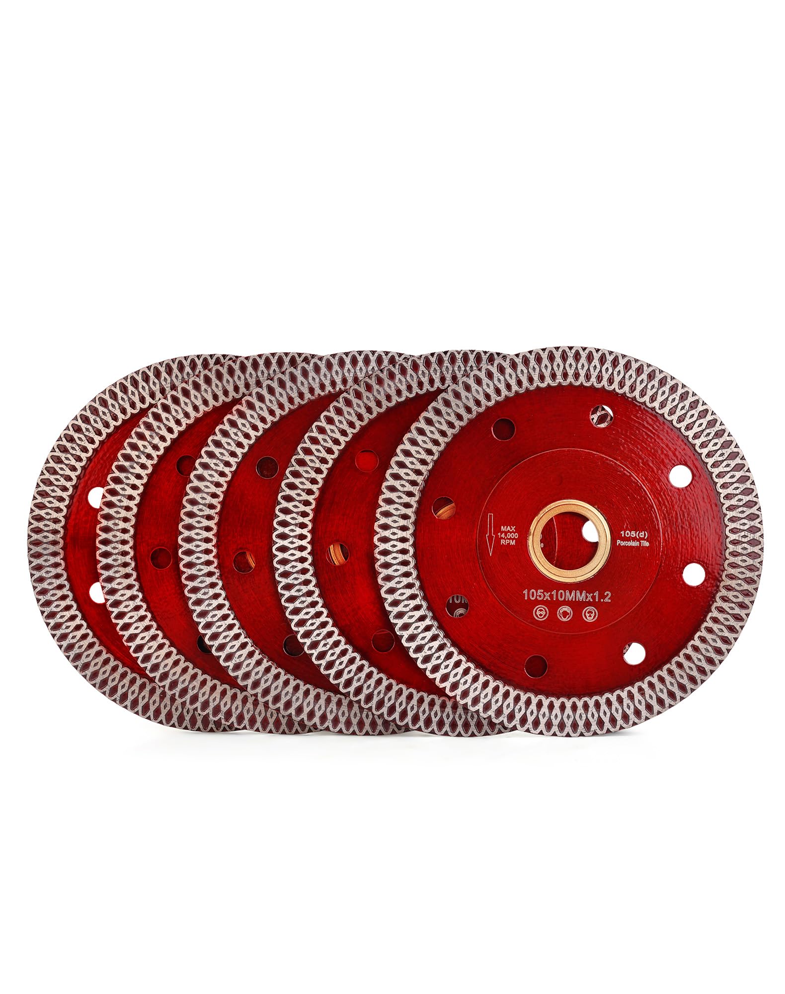 Casaverde 4-in super thin diamond blade for dry or wet cutting