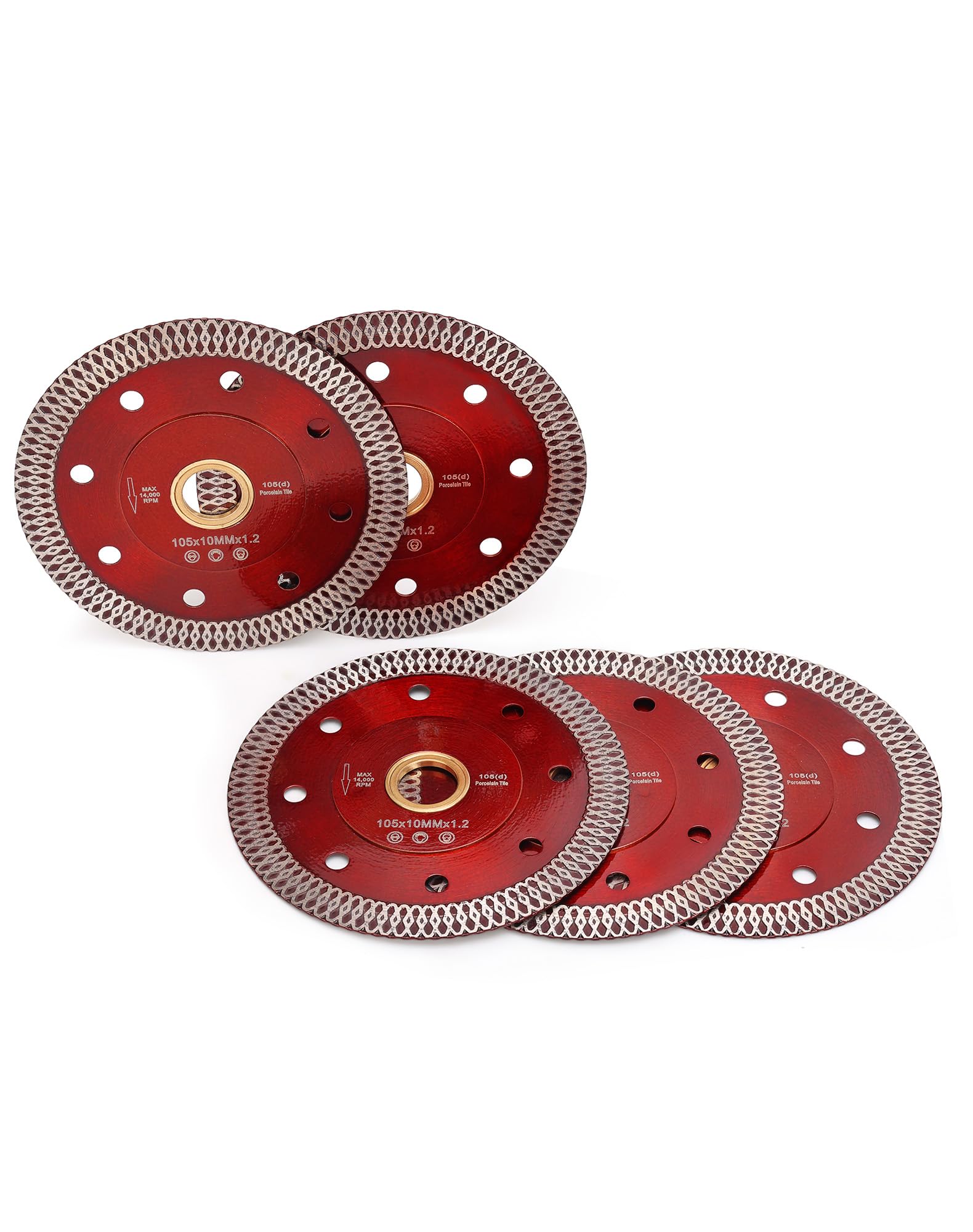 Casaverde blade with turbo mesh rim for precise cuts