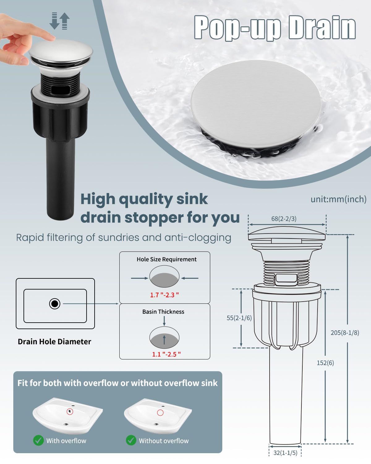 Casavilla brushed-finish surface highlights anti-fingerprint cleanliness and lasting shine