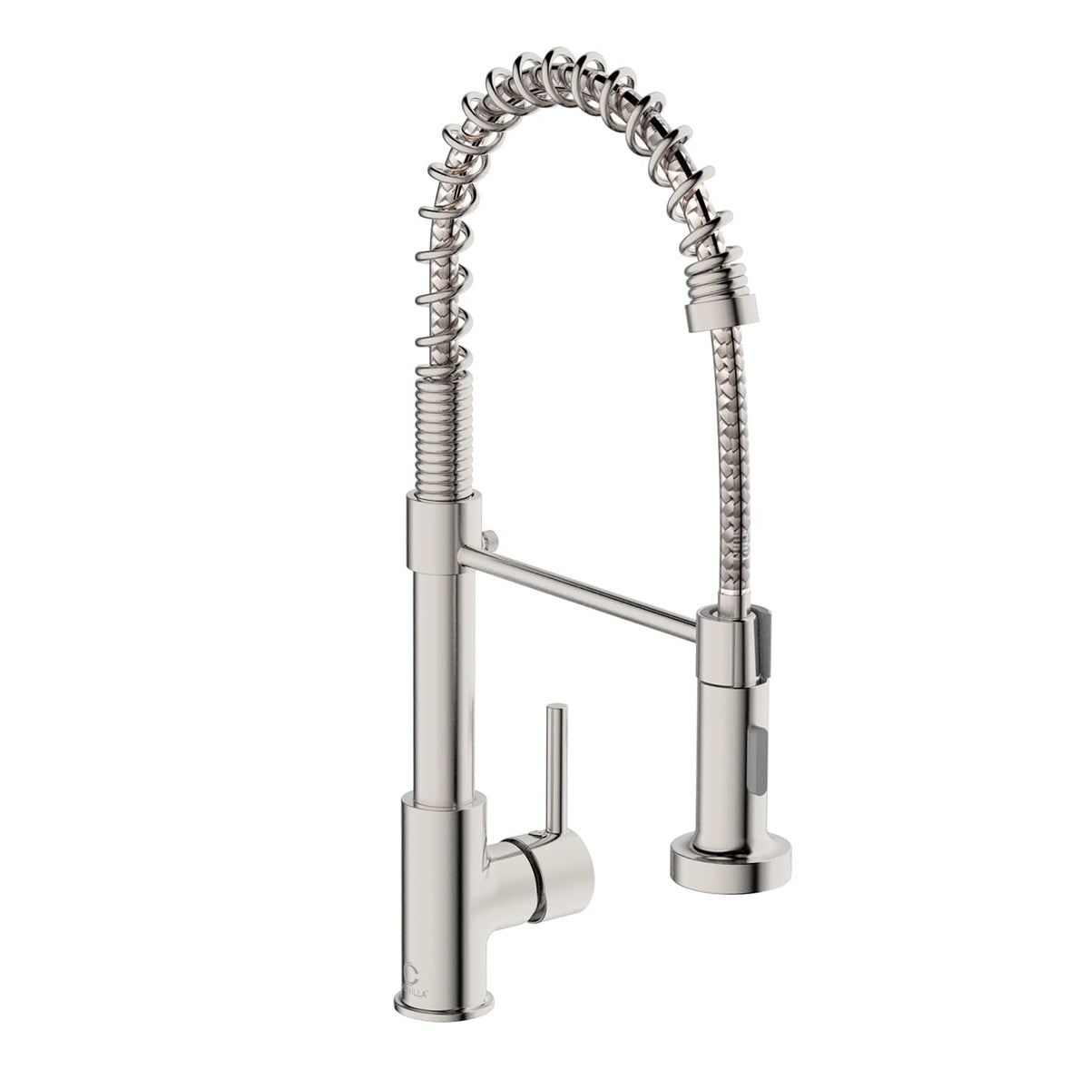 Casavilla pull-down spray faucet for flexible kitchen cleaning.