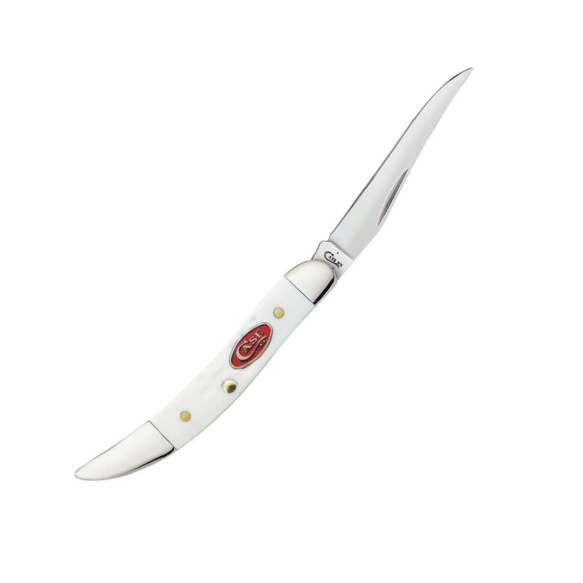 Case pocket-size knife in pocket shows everyday portability