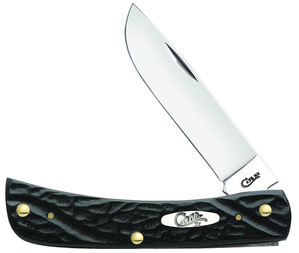 Case WR XX pocket knife rough black synthetic handle for durable daily carry