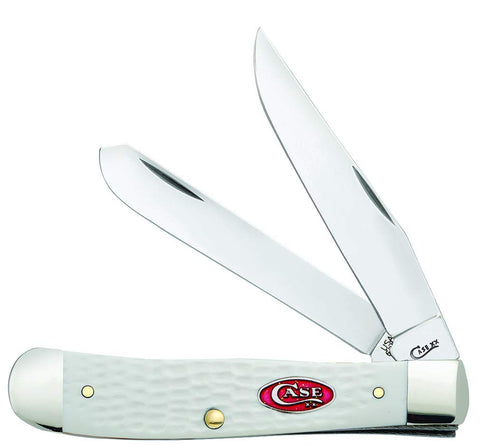 Case WR XX Sparxx Trapper handle in white shows clean design and everyday carry appeal