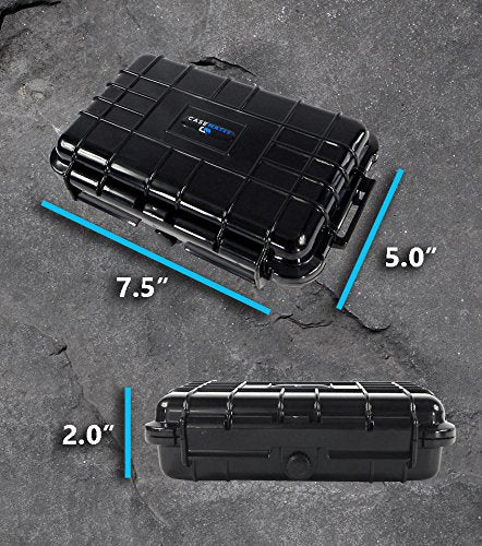 Casematix case interior-foam cushions the imaging sensor during drops