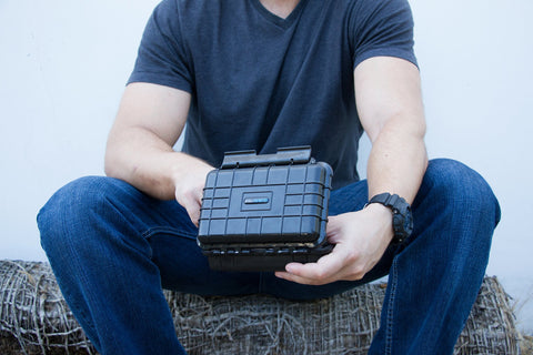 Casematix case provides room for wall scanner and USB charging cable