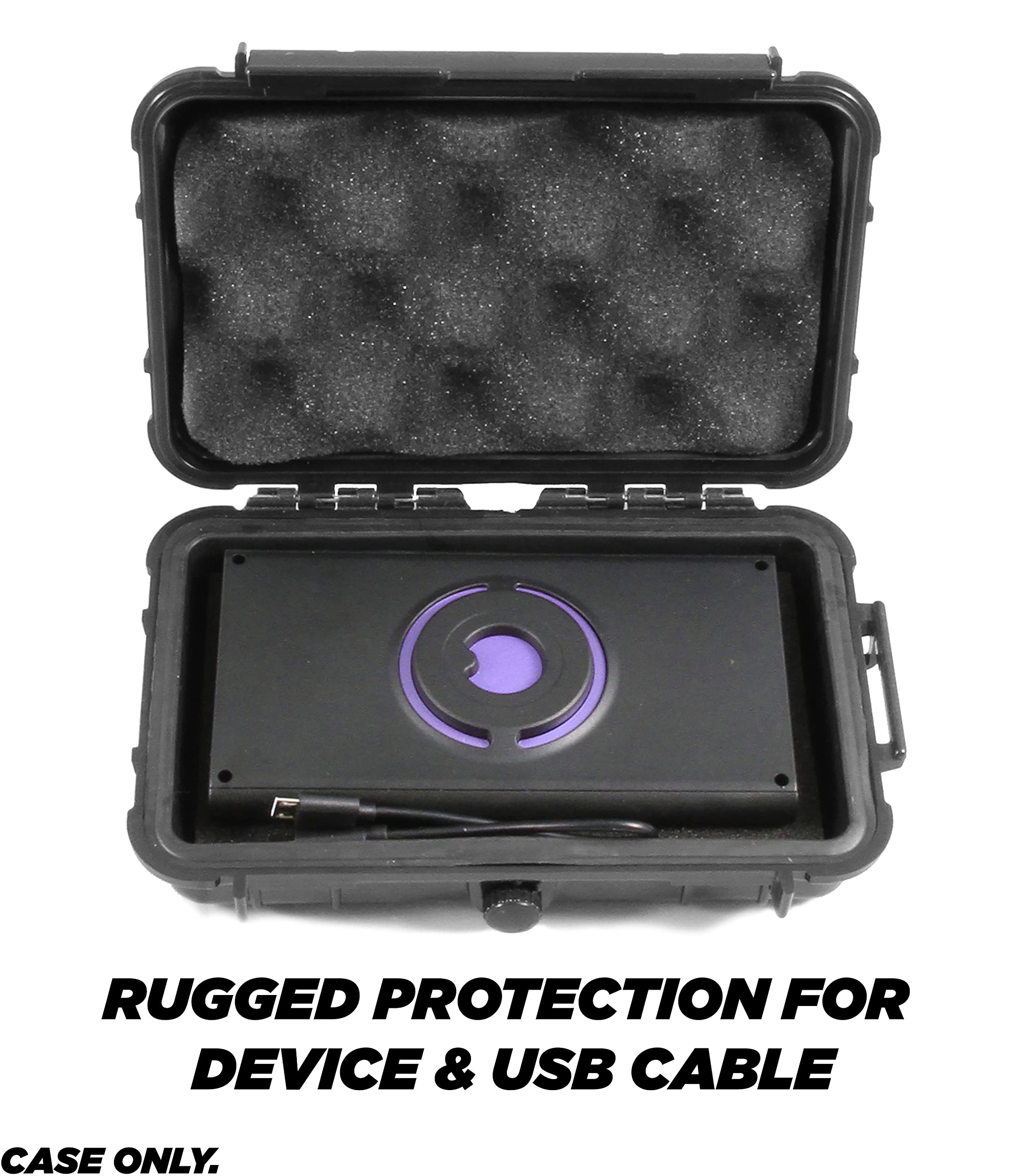 Casematix case with airtight-seal waterproof liner protects against moisture and dust