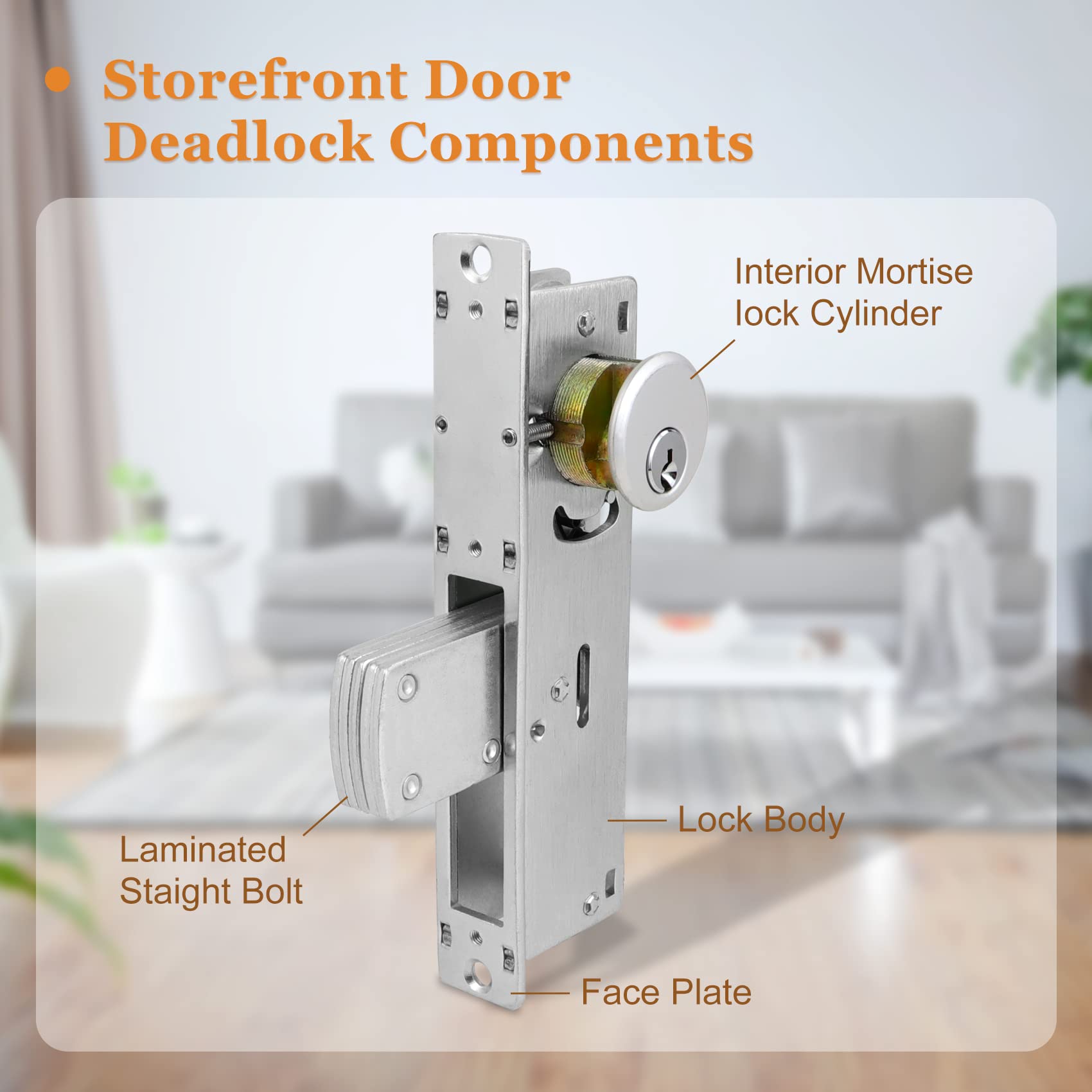 Casmer five-ply laminated bolt delivers strong anti-theft performance