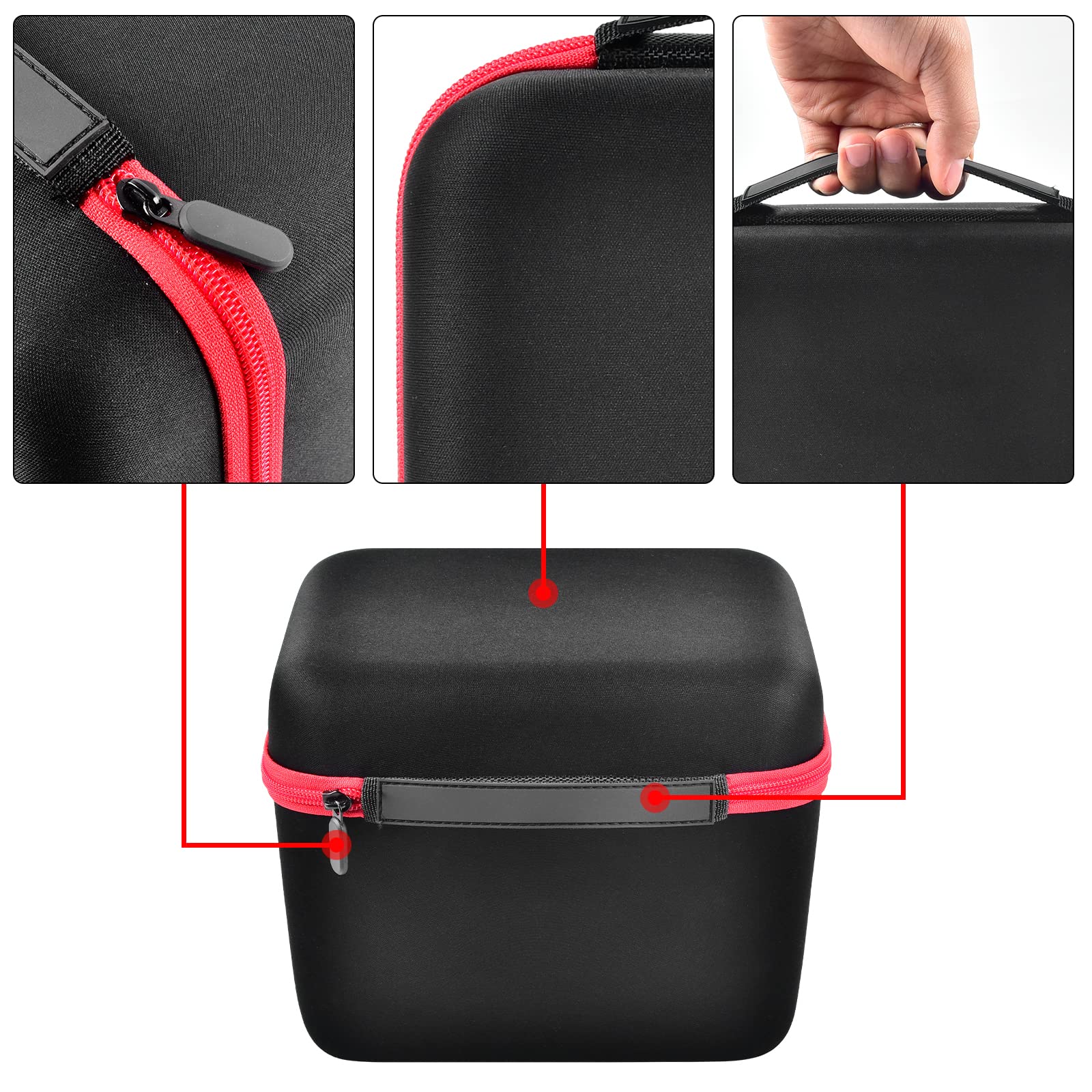 Casmilee 2475-20 inflator case interior padding protects gear