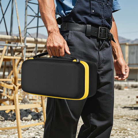 Casmilee case for on-site use with finder and accessories.