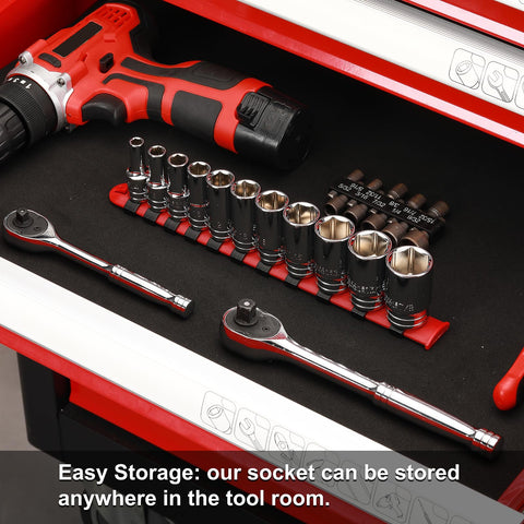 Casoman 11pcs 3/8 drive set 5/8 inch for broader fasteners.