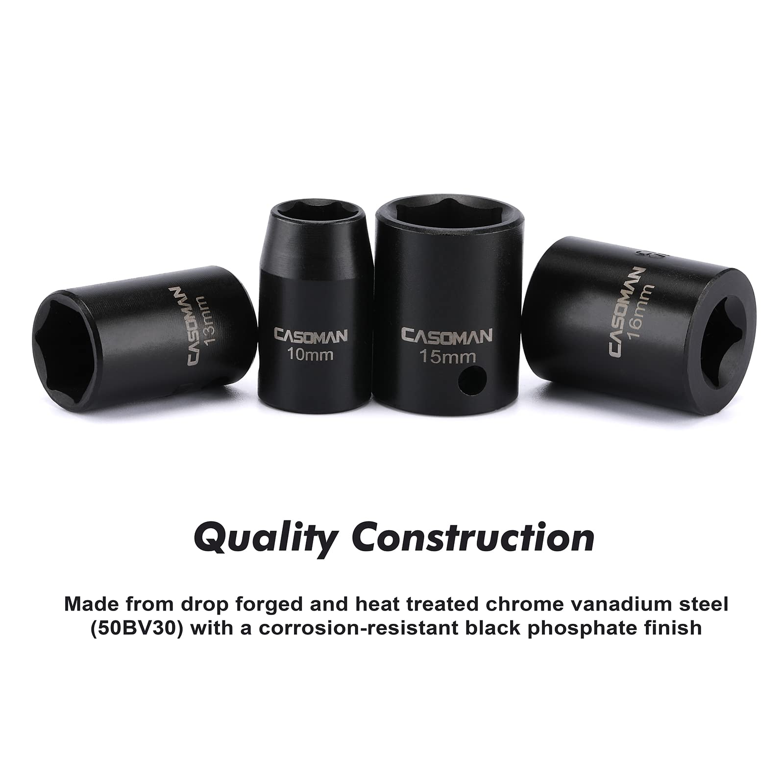 Casoman 13mm socket with precise 6-point fit