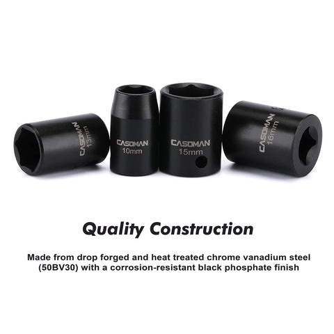 Casoman 13mm socket with precise 6-point fit