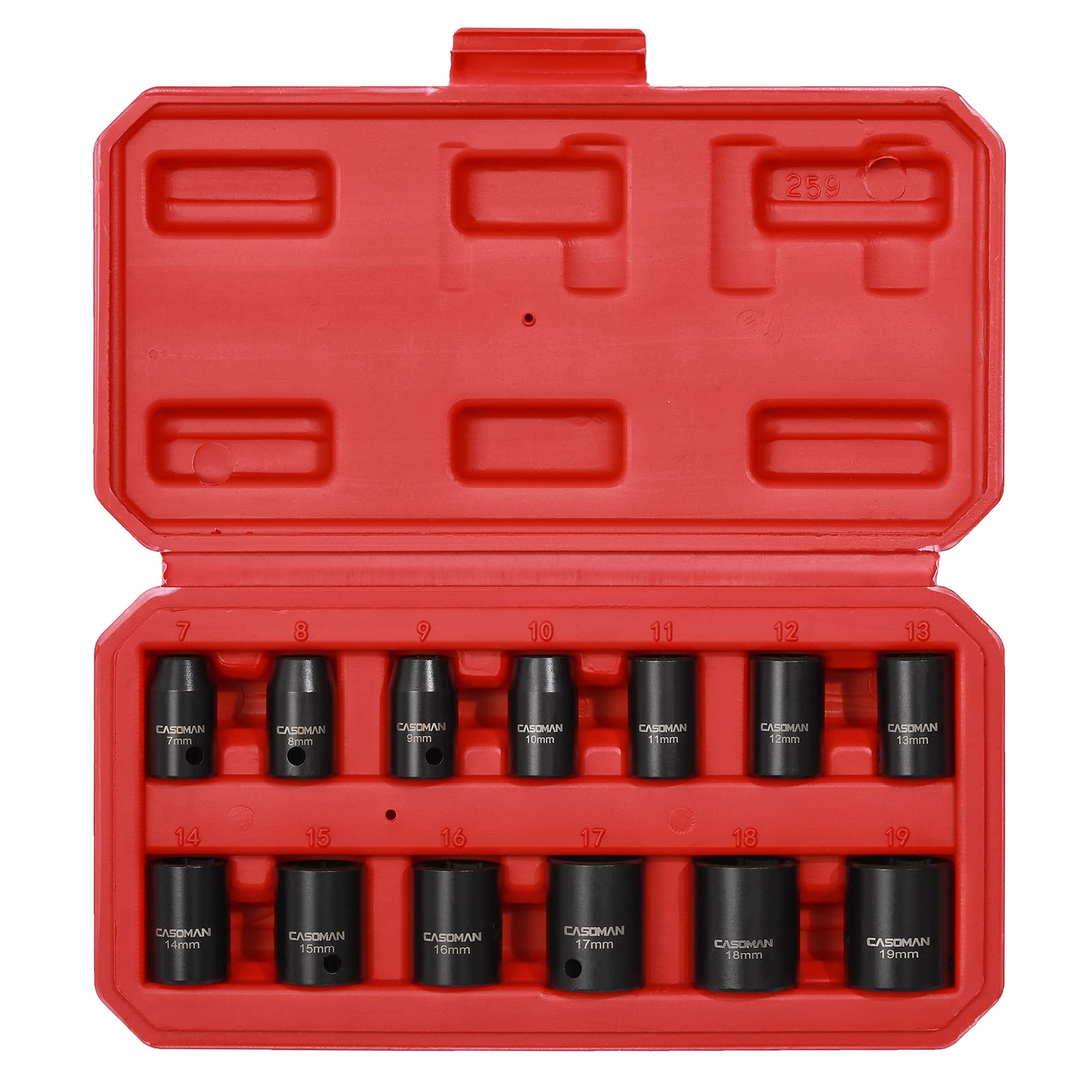 Casoman 19mm socket reliable for large fasteners