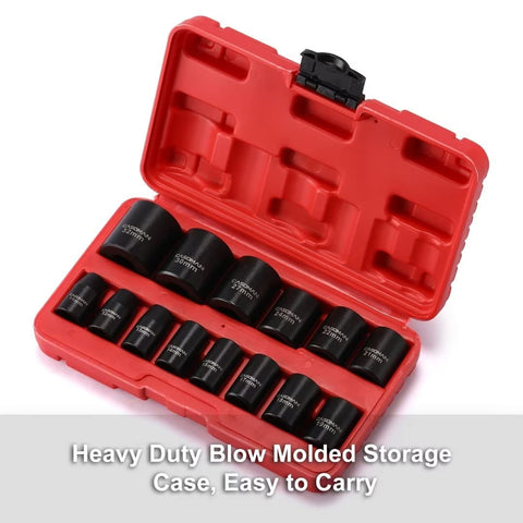 CASOMAN socket set meets ANSI standards with a 1-year warranty