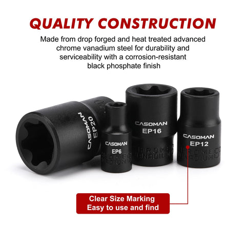 CASOMAN Tesla EP8.8 socket enables battery cover removal
