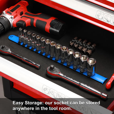 CASOMAN mid-length sockets designed to reach tight spaces without losing torque.