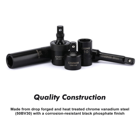 CASOMAN SAE shallow 5/32-inch socket, agile for recessed fasteners