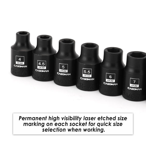 CASOMAN black phosphate finish resists corrosion for long-term reliability.