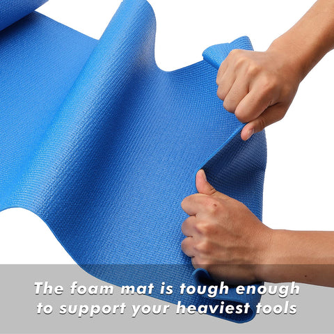 CASOMAN cut-to-fit cabinet liner adapts to varied spaces.