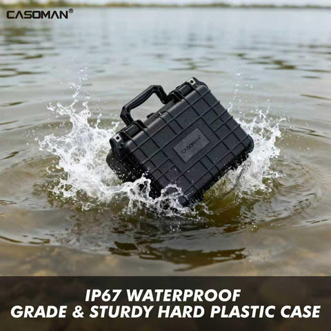 Casoman compact portable design suits on-the-go photographers and tech pros.