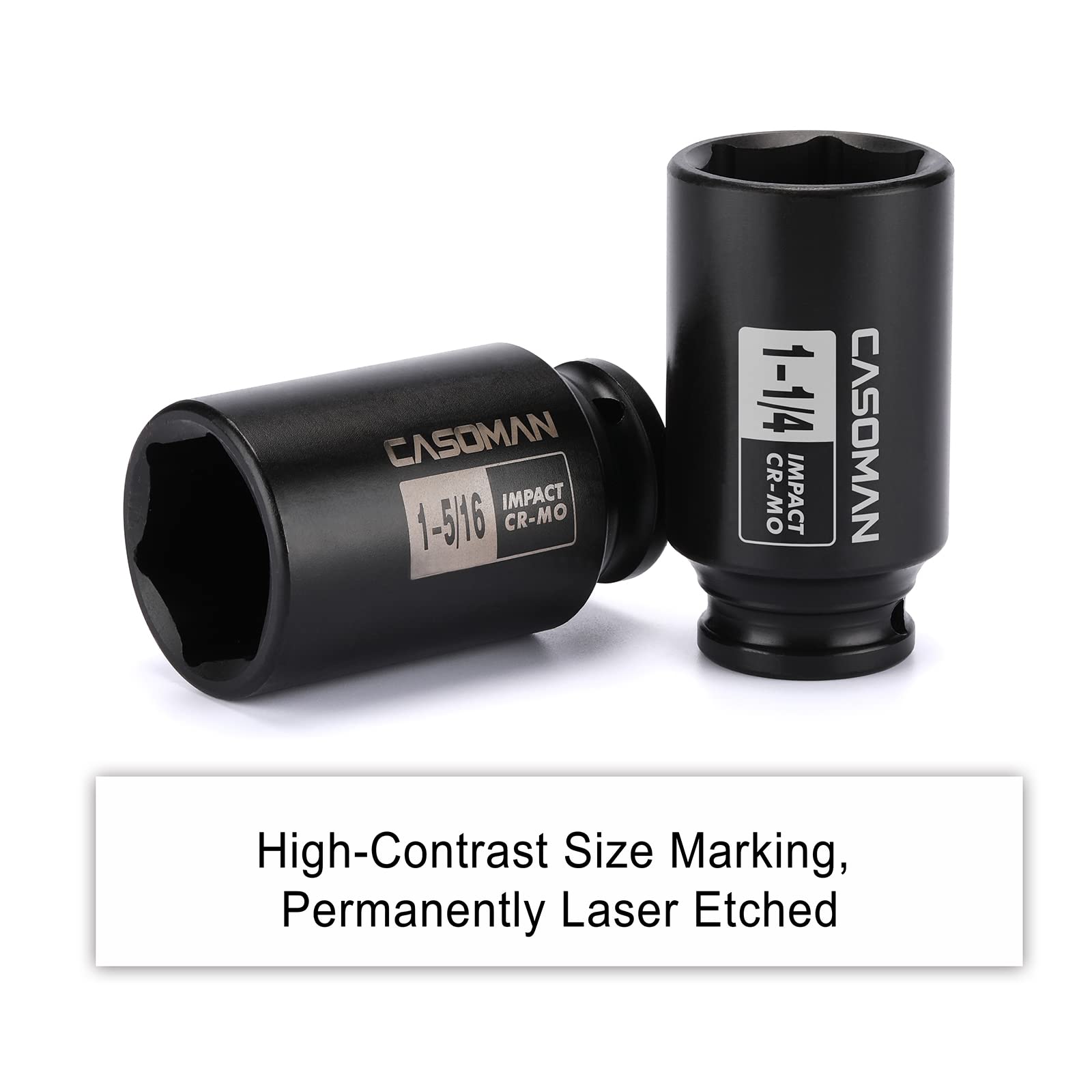 CASOMAN 1-1/8-inch socket delivers robust performance in tight spaces