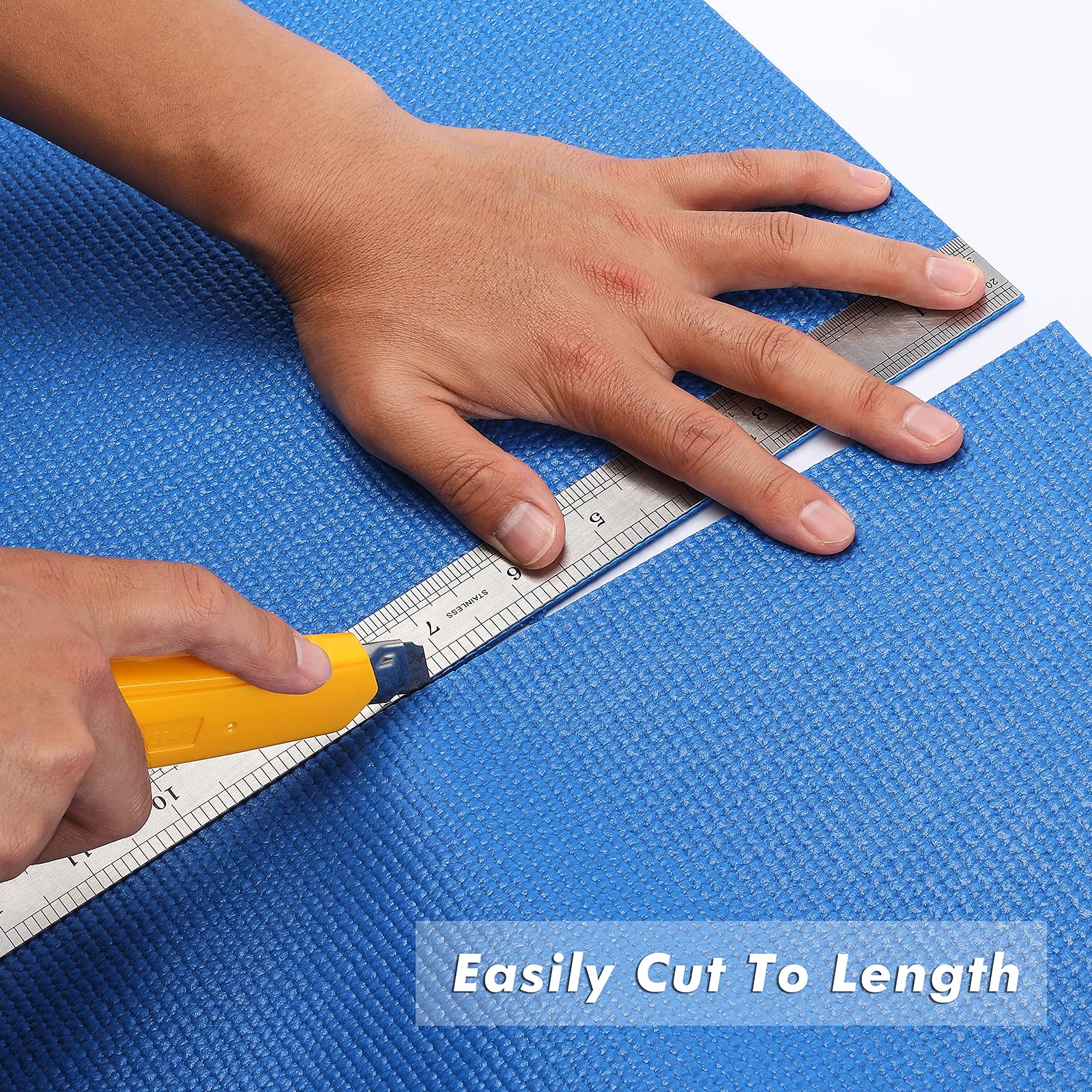 CASOMAN easy to cut with scissors or razor for a customized fit.