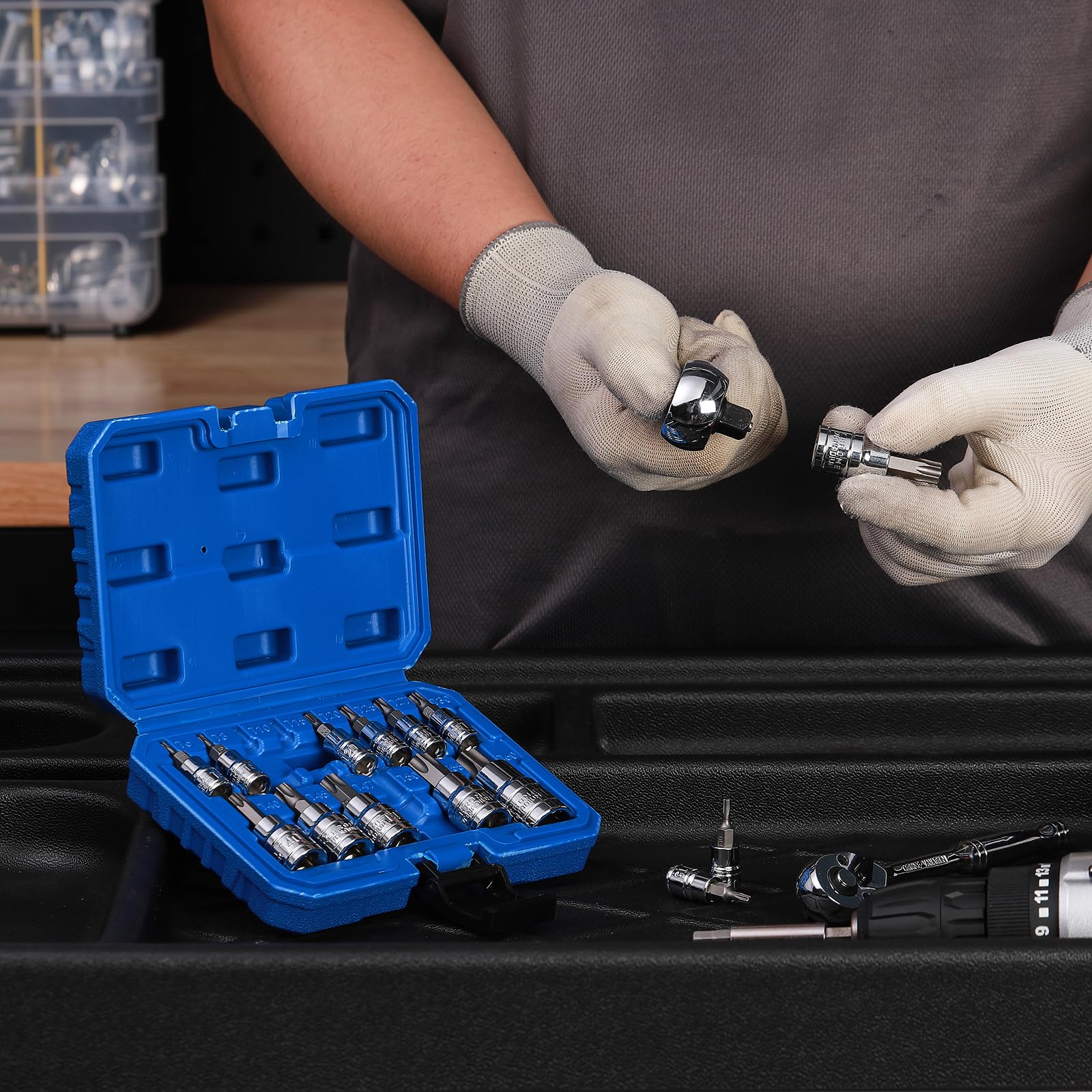 CASOMAN heavy-duty blow-molded case for portable storage.