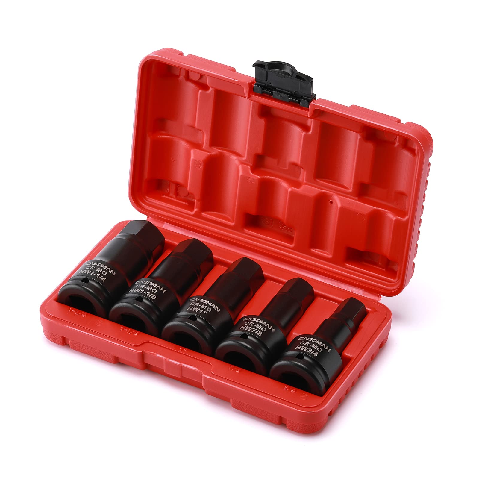 CASOMAN hex bit tips close-up highlighting durable engagement