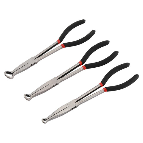 CASOMAN 11-inch hose gripper pliers with 1/2-inch diameter extend reach for snug connections.