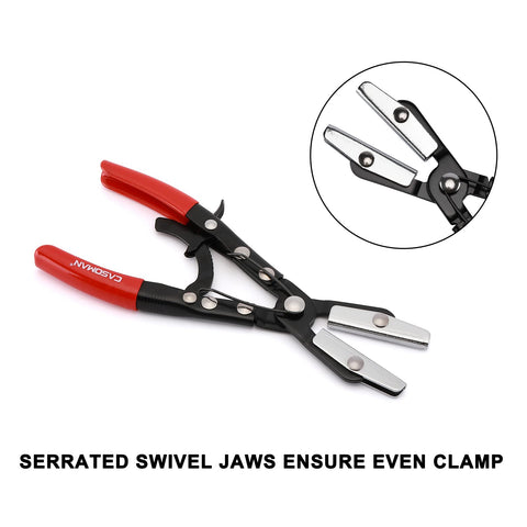 CASOMAN 12-inch hose pinch plier long reach clamps coolant hoses securely