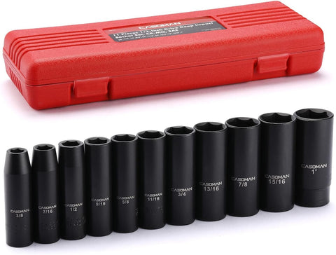 Casoman sockets with laser etched sizes for fast identification