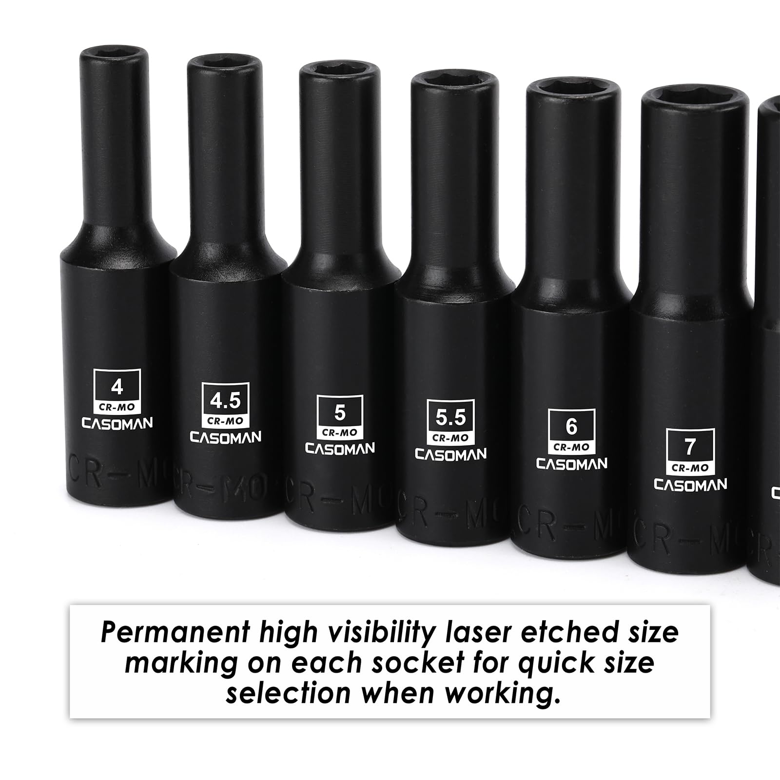 Casoman radius corner design minimizes wear on fasteners.