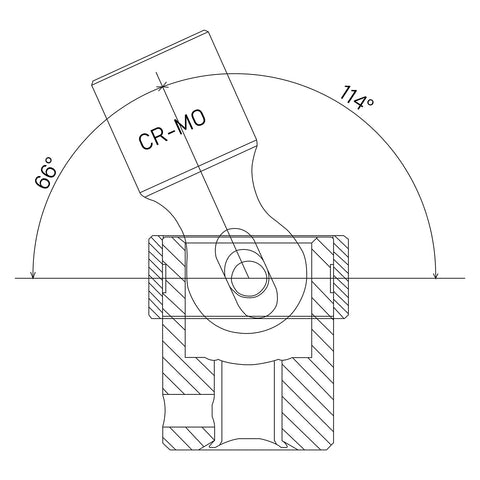 Casoman shallow 3/8 drive sockets for tight spaces.