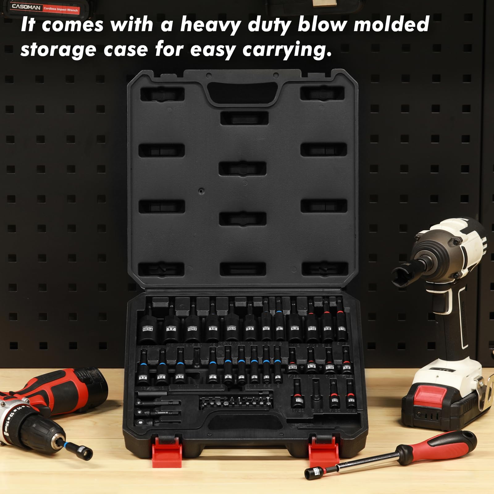 Casoman socket adapters offer versatile drive sizes for projects