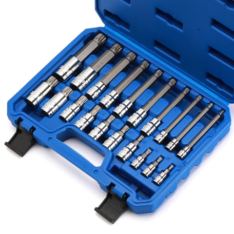 CASOMAN spline-tip bits for 1/4 drive with M4–M6 sizes for reliable torque.