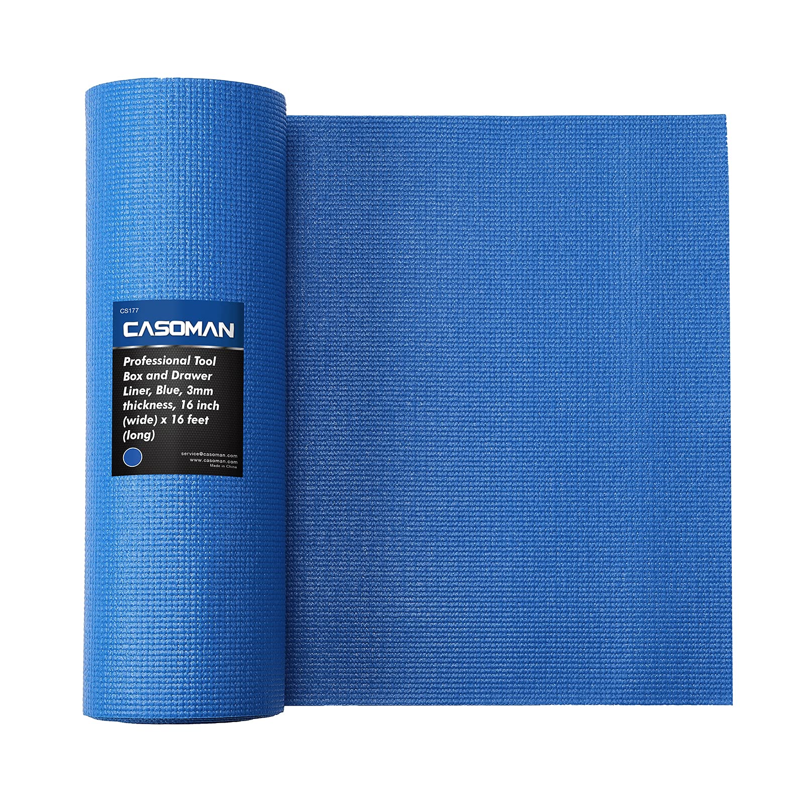 CASOMAN tool box liner texture close-up shows grip protecting tools.