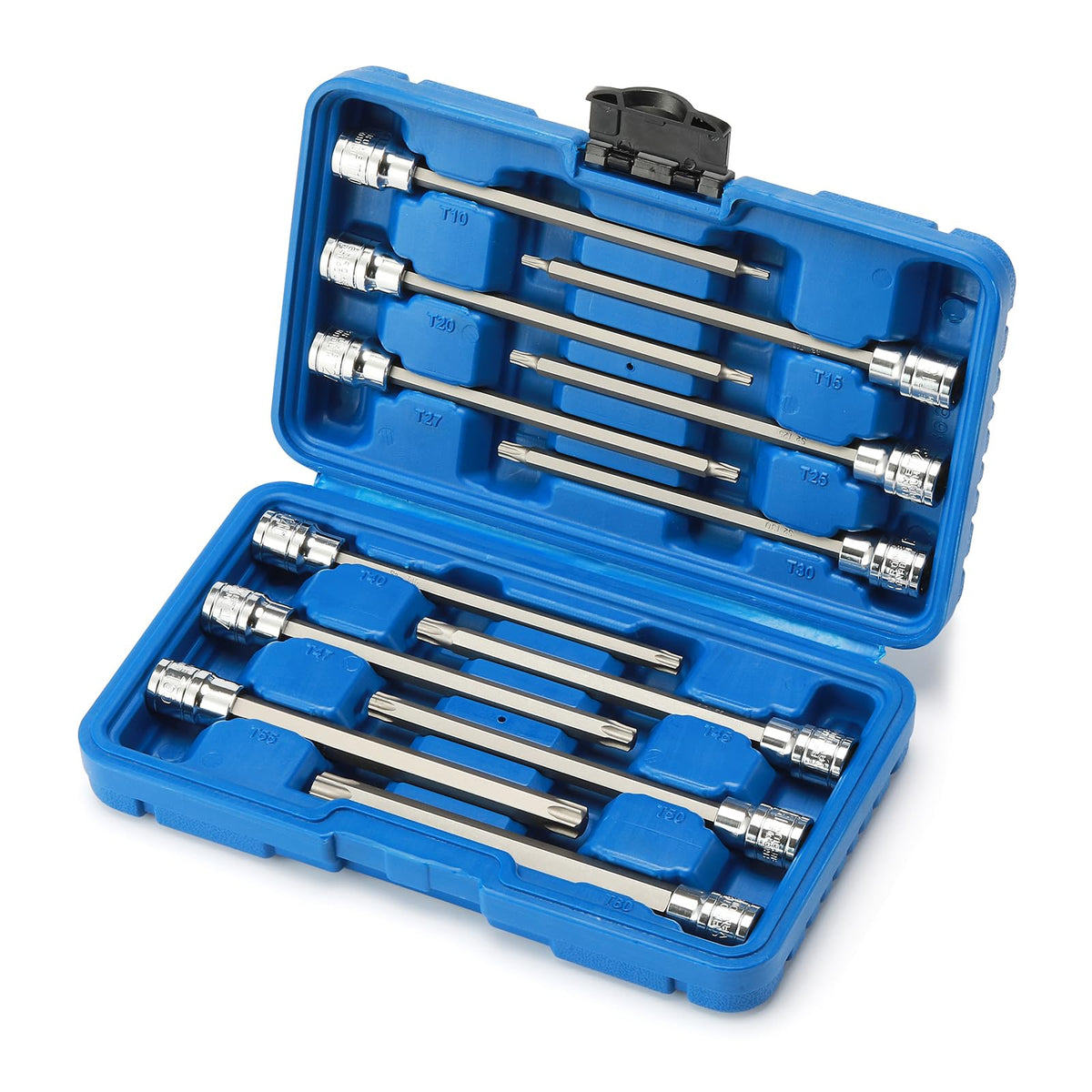CASOMAN torx bit set in case showing organized storage and portability