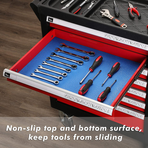 CASOMAN versatile liner usable in tool boxes, file cabinets, drawers, or crafts.
