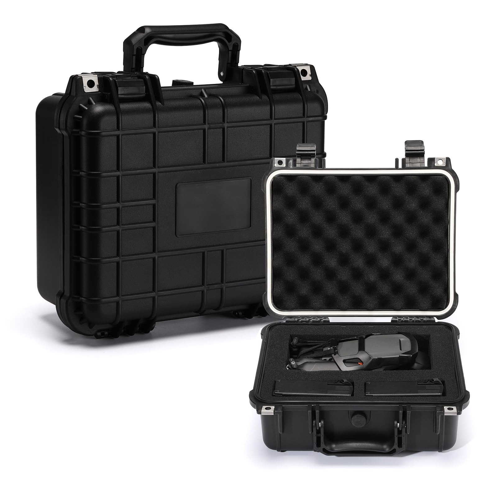 Casoman waterproof and dustproof case protects gear during outdoor shoots.