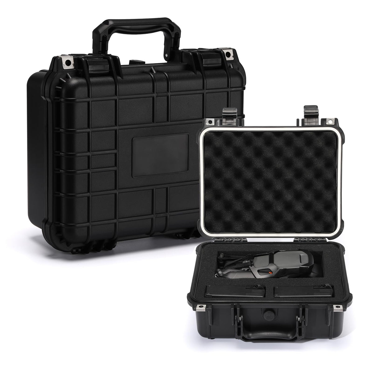 Casoman waterproof and dustproof case protects gear during outdoor shoots.